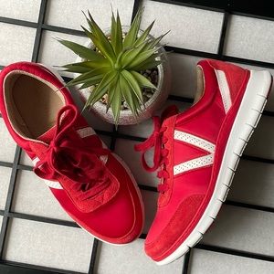 Vionic. Red Sneakers.